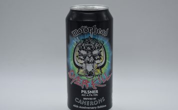 Camerons Motorhead Over Kill CERVEZA MOTORHEAD, CERVEZA CAMERONS Y CERVEZA INGLESA