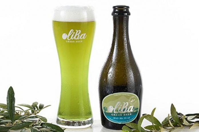 Oliba green beer Cerveza de aceituna