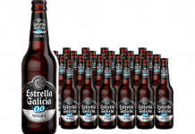 Estrella Galicia estrena sus dos nuevas cervezas 0,0: Tostada y Negra Cerveza Estrella Galicia 0,0 Negra