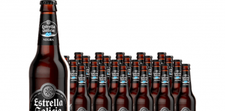 Estrella Galicia estrena sus dos nuevas cervezas 0,0: Tostada y Negra Cerveza Estrella Galicia 0,0 Negra