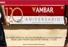 Ambar lanza el mayor pack de su historia para celebrar el 120 aniversario de su fábrica