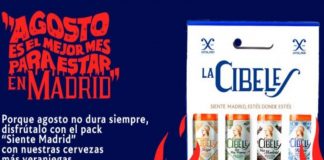 La Cibeles SÍ «celebra» las fiestas de Madrid cerveza madrileña Cibeles
