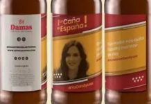 Isabel Díaz Ayuso ya tiene su propia cerveza: «La caña de España» cerveza ayuso