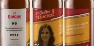 Isabel Díaz Ayuso ya tiene su propia cerveza: «La caña de España» cerveza ayuso