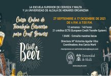La Universidad de Alcalá imparte un curso de tecnología cervecera con la Escuela Superior de Cerveza y Malta