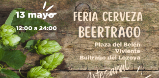 Beertrago, la feria de la cerveza de la Sierra de Madrid y Segovia, se celebra este sábado 13 de mayo Feria cerveza artesana Buitrago del Lozoya