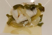 Merluza a la cerveza al horno Merluza al horno