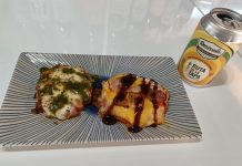 No es otra Ruta de la Tapa… Tapa de Pizzanesa. Cerveza Península