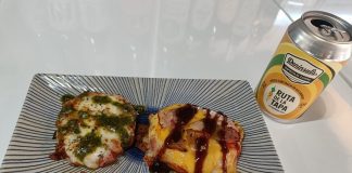 No es otra Ruta de la Tapa… Tapa de Pizzanesa. Cerveza Península