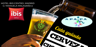 La Asociación APAIPA y Vamos a Beer organizan una cata de Cerveza y Chocolate en el Hotel Ibis Centro de Madrid