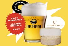 Cata maridada de cerveza y queso en «La Dichosita» del madrileño Mercado de la Guindalera
