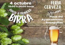 Amor a primera birra llega a Boceguillas para celebrar su primera Feria de la Cerveza Artesanal Cartel Feria Boceguillas